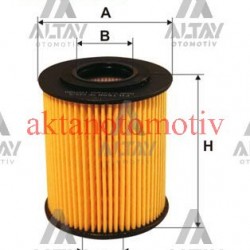 YAĞ FİLTRESİ E36 / E38 / E39 / E46 / E60 / E61 / E65 / E66 / X5 E53 / X3 E83 / Z4 E85 94-11 M52-M54